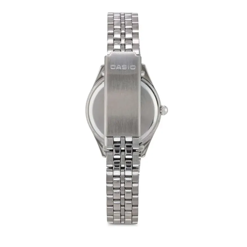 Casio Enticer Silver Dial Fashion Ladies Watch- LTP-1129A-7A